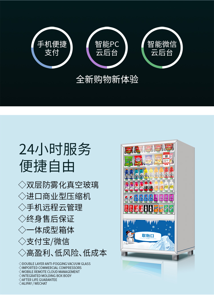 一元嗨購售貨機(jī)解決方案(圖2) 一元嗨購售貨機(jī)解決方案(圖2)